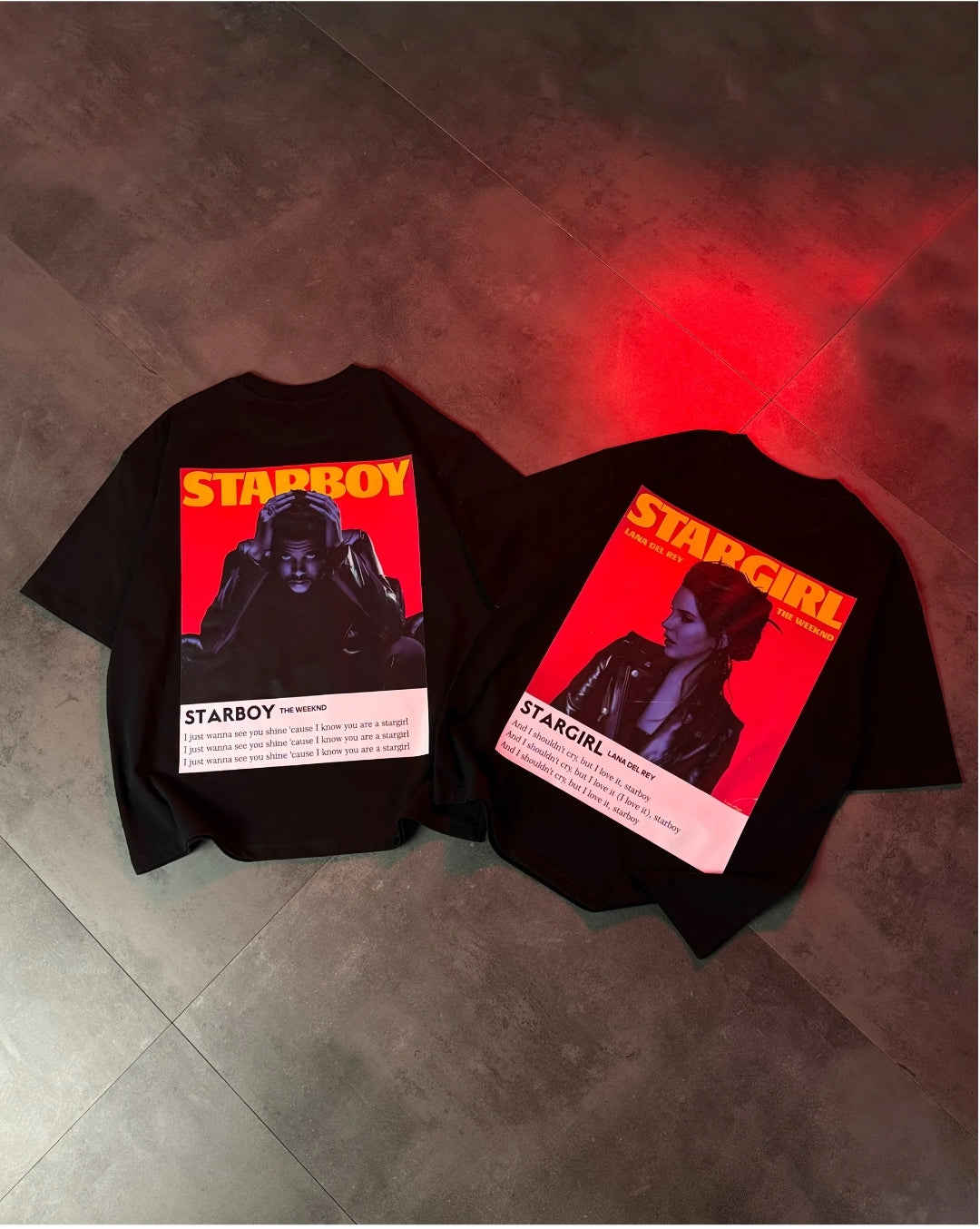 STAR BOY / STAR GIRL T-shirts